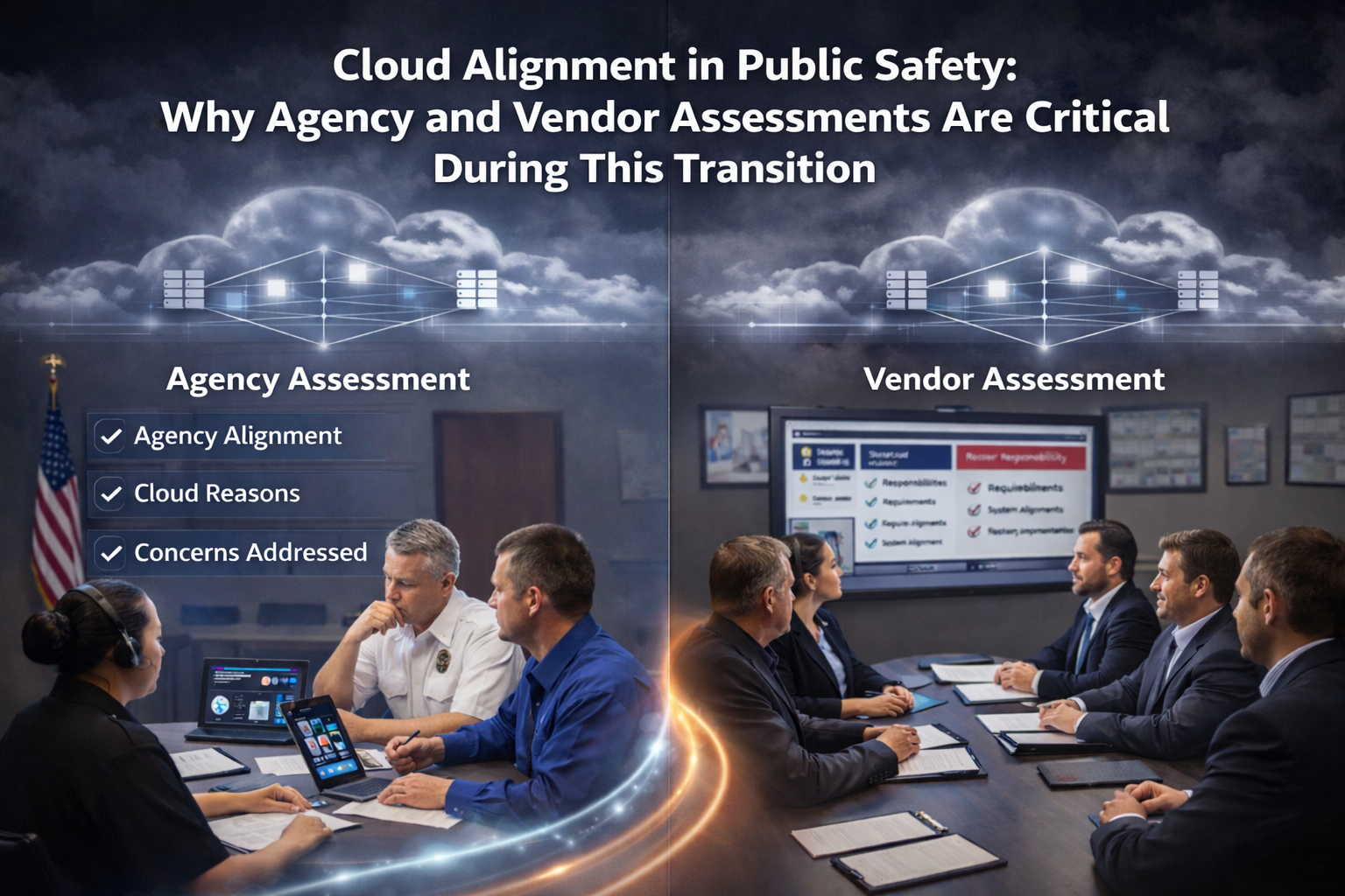 Why Public Safety Cloud Readiness Requires Both an Agency Assessment and a Vendor Assessment